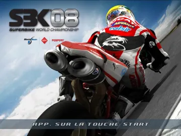 SBK - Superbike World Championship screen shot title